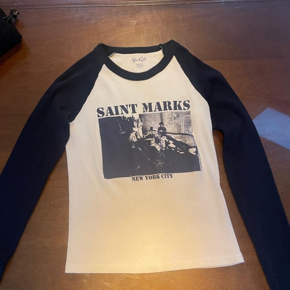 John Galt Saint Marks NYC Long Sleeve T-Shirt